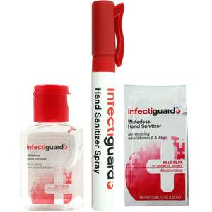 InfectiGuard® Sanitizer Trial Pack  3 Pc   Kill Germs Without Killing 