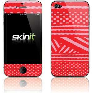  Pink Red Checkers skin for Apple iPhone 4 / 4S 