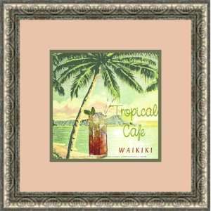    Tropical Cafe by Paula Scaletta   Framed Artwork