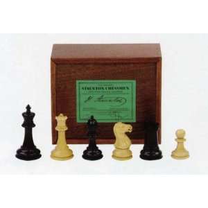    Original Staunton Design Chess Set 3 3/4 Inch Toys & Games