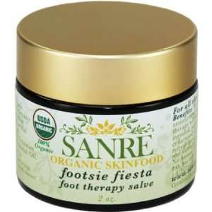 SanRe Organic Skinfood   Footsie Fiesta   100% USDA Organic Foot 