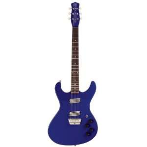  Danelectro Hodad Electric Guitar Blue Metallic: Musical 