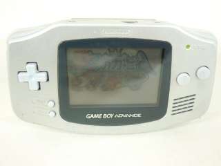 Nintendo Game Boy Advance Console System Silver AGB 001 JP 2458  