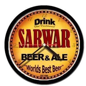  SARWAR beer and ale cerveza wall clock: Everything Else