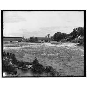  Hooksett falls,Merrimack River,Hooksett,N.H.