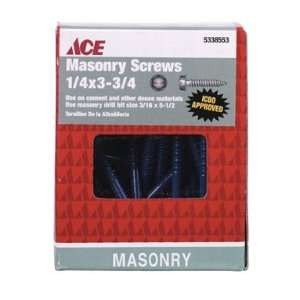  Bx/1lb x 2 Ace Masonry Screws (19098ACE)