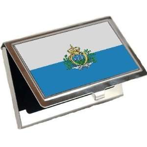  San Marino Flag Business Card Holder
