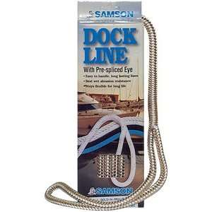 Samson Rope Gold N Braid Dock Line (1/2 Inch x 20 Feet)