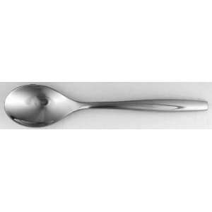  Nambe Aidan (Stainless) Place/Oval Soup Spoon, Sterling 