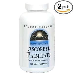   Palmitate, 500mg, 180 Tablets (Pack of 2)