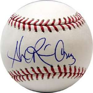 Alex Rios Cruz Autographed Baseball:  Sports & Outdoors