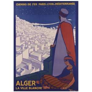  Alger Giclee Poster Print by Roger Broders, 18x24