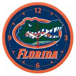  Florida Gators Round Clock