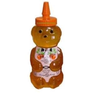 Laney Pure Orange Blossom Honey in Bear Bottle, 12 fl oz:  