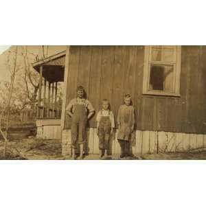  1916 child labor photo William, Anna Belle and Garland 