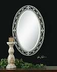 Uttermost Candela Decorative Mirror with Intricate Antique Open Frame 