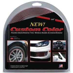    Red Custom Color Exterior/Interior Molding (1/4 Wide) Automotive