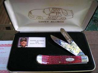 Davey Allison 1987 Nascar Rookie of the Year Case Knife  