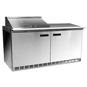  Delfield 4464N 8 64 Salad Prep Refrigerator with Two 