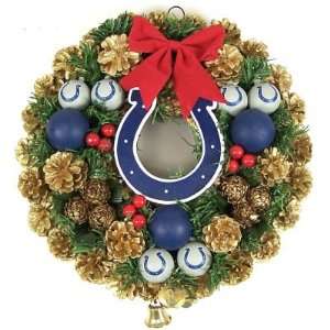   COLTS OFFICIAL 14 CHRISTMAS DOOR WREATH