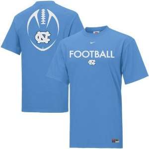  Nike North Carolina Tar Heels (UNC) Light Blue Team Issue 