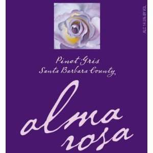  2009 Alma Rosa Santa Barbara Pinot Gris 750ml Grocery 