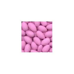 Pink Jordan Almonds   1lb Twist Tie Bag Grocery & Gourmet Food