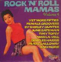 ROCK N ROLL MAMAS   Volume #4   24 Female Tracks  