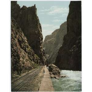  Reprint Royal Gorge, Colorado 1901