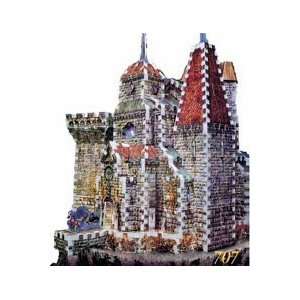   Castle, 707 Piece 3D Jigsaw Puzzle Made by Wrebbit Puzz 3D: Toys