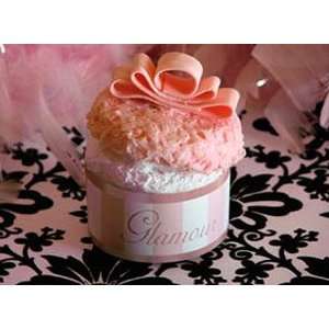  Glamour Pink Stripes Cupcake Sleeves (1 dz)