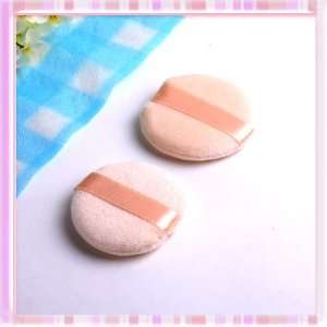  LY Round Facial Face Sponge Makeup Cosmetic Loose Powder 