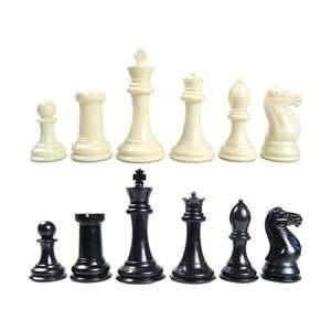  4 Tournament Staunton Chess Pieces Toys & Games