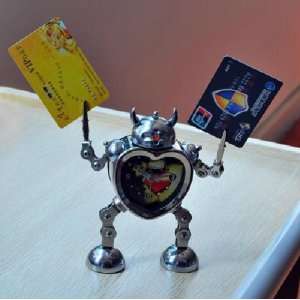  Metal Robot Alarm Clock lovely Gift for Kids,desk Alarm 