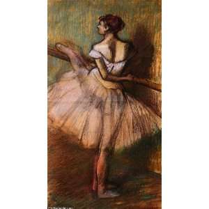   Edgar Degas   32 x 58 inches   Dancer at the Barre 1