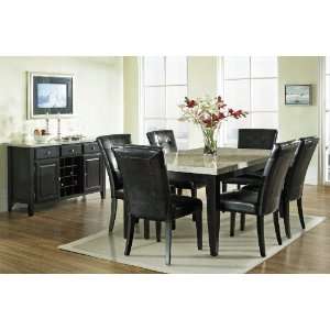 Steve Silver Company Monarch 5 Piece Dining Room Set:  Home 