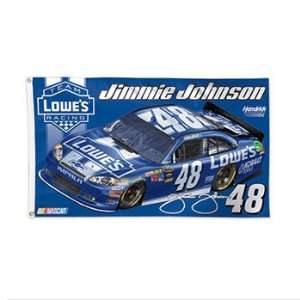  #48 Jimmie Johnson 2012 3 X 5 Flag W/Car Sports 