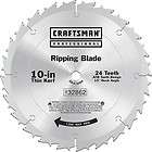 NEW Craftsman Professional 10 in. Carbide Saw Ripping Blade   24T