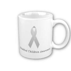  Disabled Children Awareness Ribbon Coffee Mug: Everything 