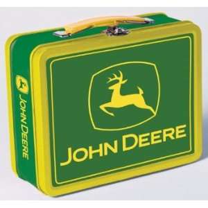   Nostalgic John Deere Plow Co Workman Metal Lunch Box