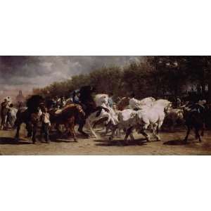  Hand Made Oil Reproduction   Rosa Bonheur   32 x 16 inches 