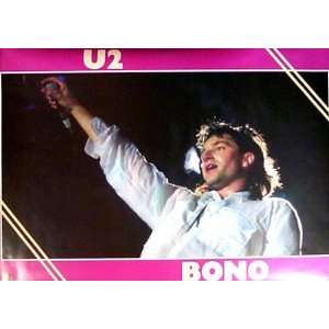 U2 Bono Live Original 1987 24x35 Poster