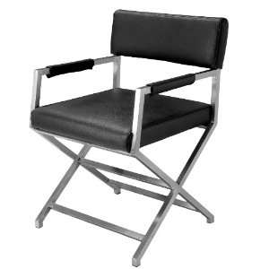  Rocklin Black Leather Dining Chair: Home & Kitchen