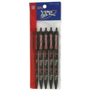 com Tampa Bay Buccaneers NFL 5 Pack Pen Set by Pro Specialties Group 