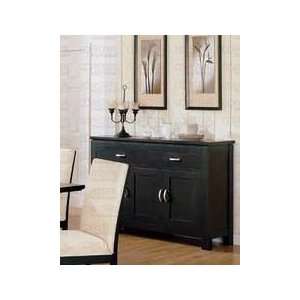  Coaster Black Buffet Parson Dining Room Collections 