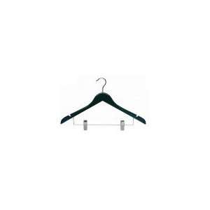  Black Combination Hanger w/ Clips