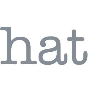 hat Giant Word Wall Sticker 