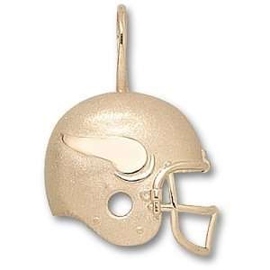 Minnesota Vikings NFL Helmet Pendant (14kt)  Sports 