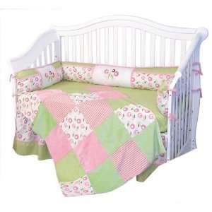  Trend Lab Tulip 4 Piece Crib Bedding Set: Baby