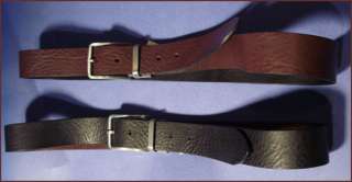 NWT Eddie Bauer Mens Reversible Leather Belt Black/Brown 36  